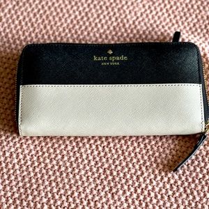 Kate Spade Cedar Street Lacey wallet Black/Pebble